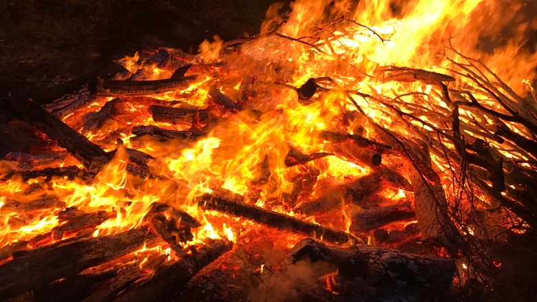 Osterfeuer Hollingstedt