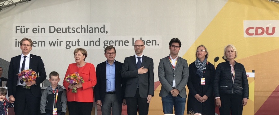 Angela Merkel in St.Peter-Ording