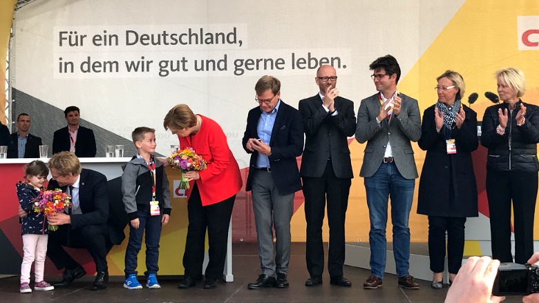 Angela Merkel in St.Peter-Ording