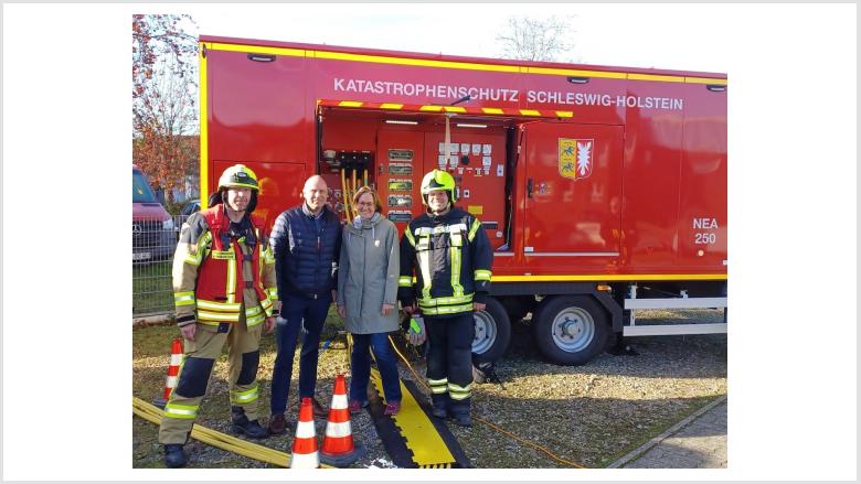 Krisenstabübung der Stadtwerke Heide